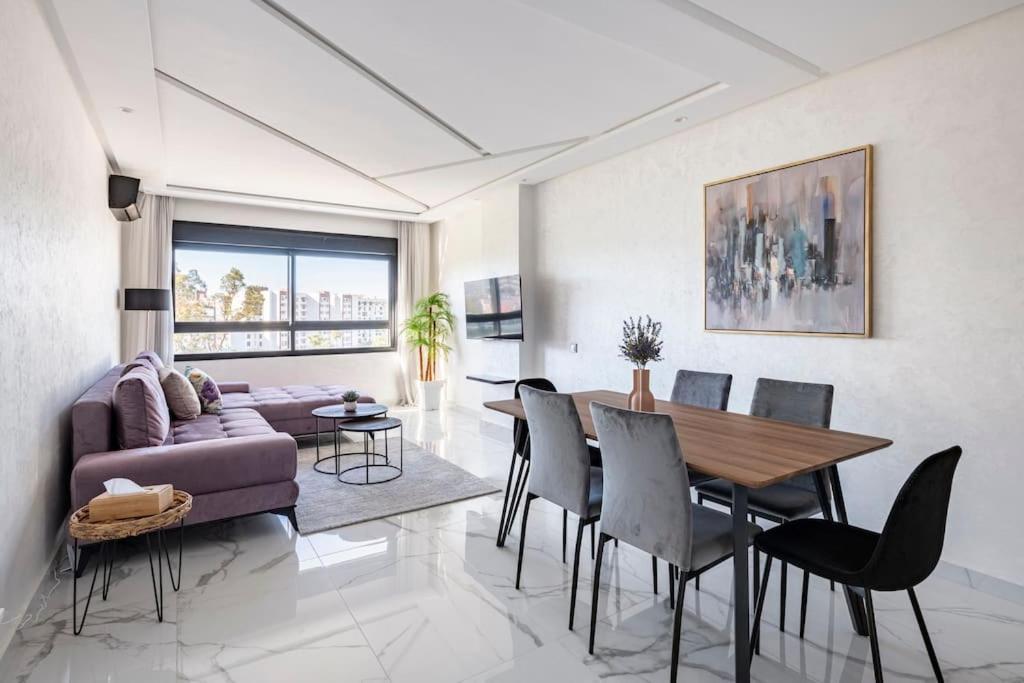 Superb & Sunny 2Br & 2Ba Apt. W/ Seaview, Malabata Tangier Exterior photo