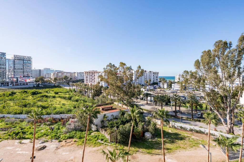Superb & Sunny 2Br & 2Ba Apt. W/ Seaview, Malabata Tangier Exterior photo